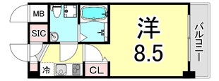 セレニテ甲子園Iの物件間取画像